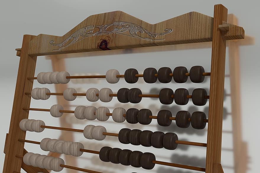 Abacus, Count, Mathematics, Computational Aids, Wooden Balls, Learn, Toys, Wood, Slide Rule, School, Spieglung