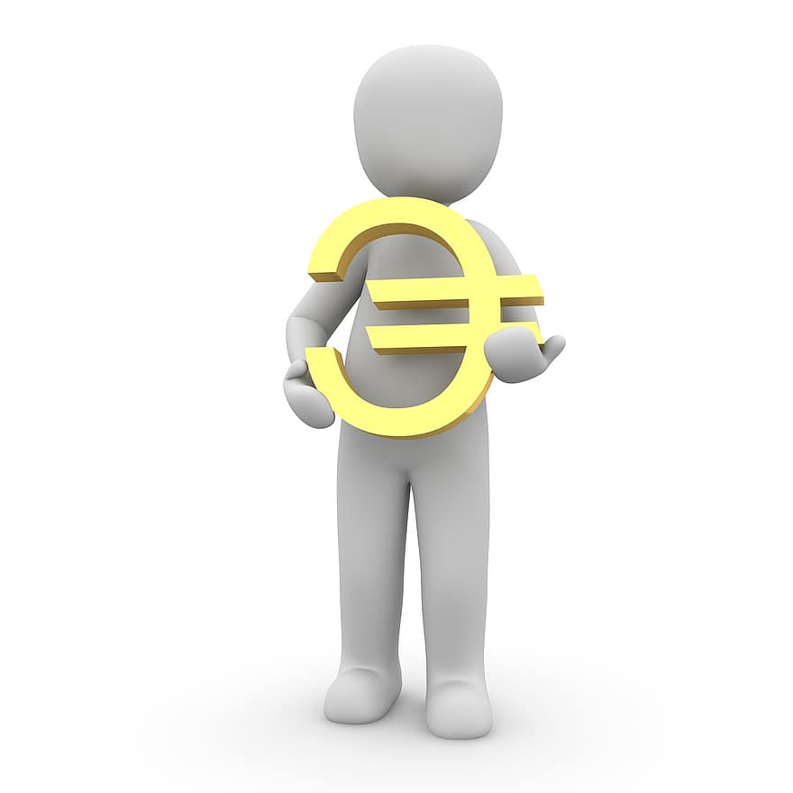 ยูโร, ตัวละคร, 3d, สัญลักษณ์, ยุโรป, เงินตรา, สัญลักษณ์ยูโร, ชาวยุโรป, การเงิน, เงิน, เงินสดและรายการเทียบเท่าเงินสด