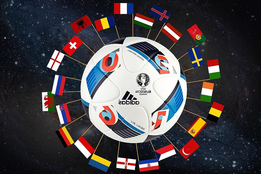 ヨーロッパ選手権、UEFAヨーロッパサッカー選手権、em2016、em、フットボール、2016年、フランス、スポーツ、ヨーロッパチャンピオン、ドイツ、旗