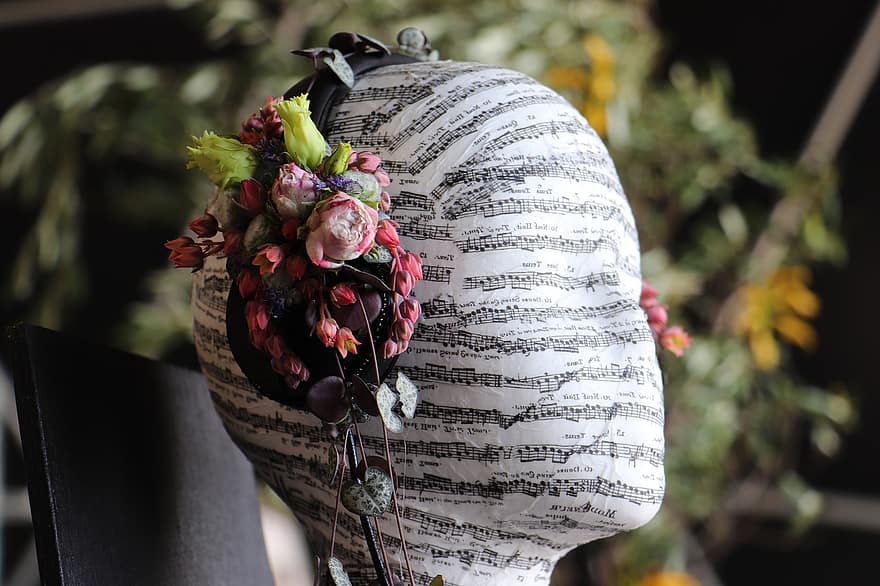 hoved, Blomstret headset, Blomsterhandler konkurrence, kunst, flora, Bemærk, dekoration, blomst, Kvinder, herrer, tæt på