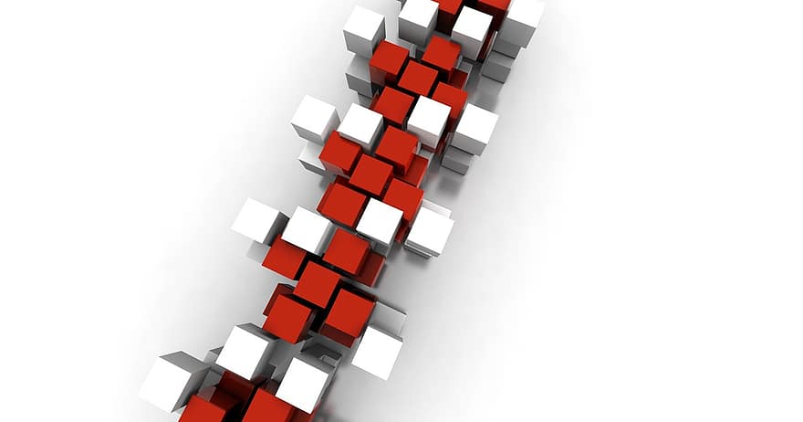 Würfel, rot, Design, modern, Würfelform, Hintergrundbild, abstrakt, Struktur, Hintergrund, Quadrat, 3d