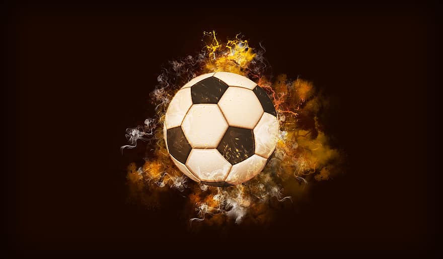 fotboll, sport, spel