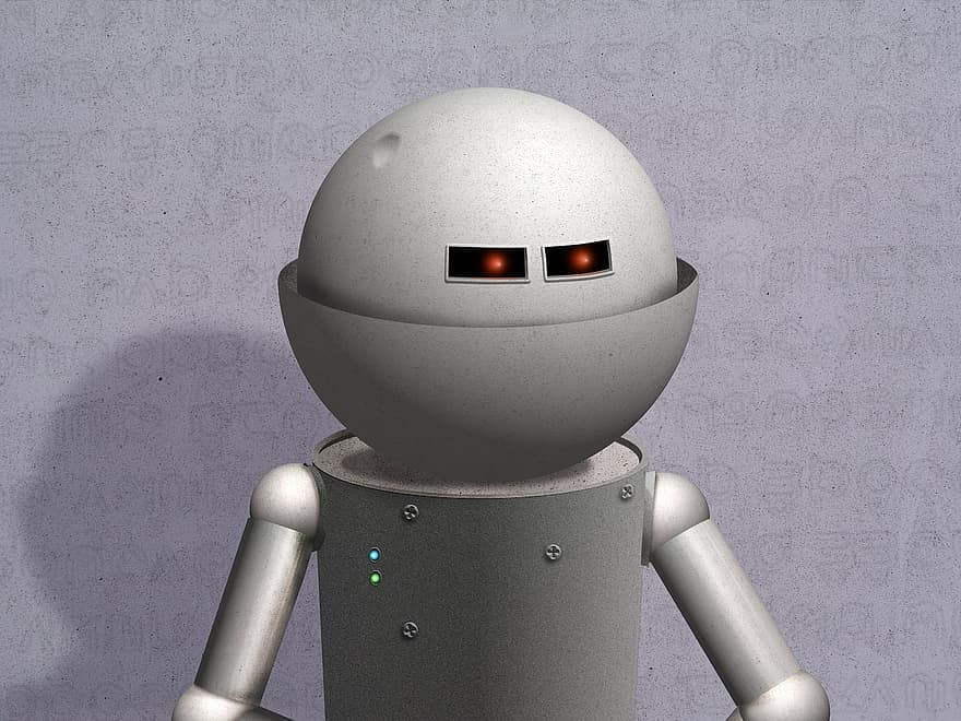 ρομπότ, ΚΙΝΟΥΜΕΝΟ ΣΧΕΔΙΟ, μηχανή, επιστήμη, τεχνολογία, χαρακτήρας, ρομποτικό, μελλοντικός, χαριτωμένος, ρετρό, τεχνητή νοημοσύνη