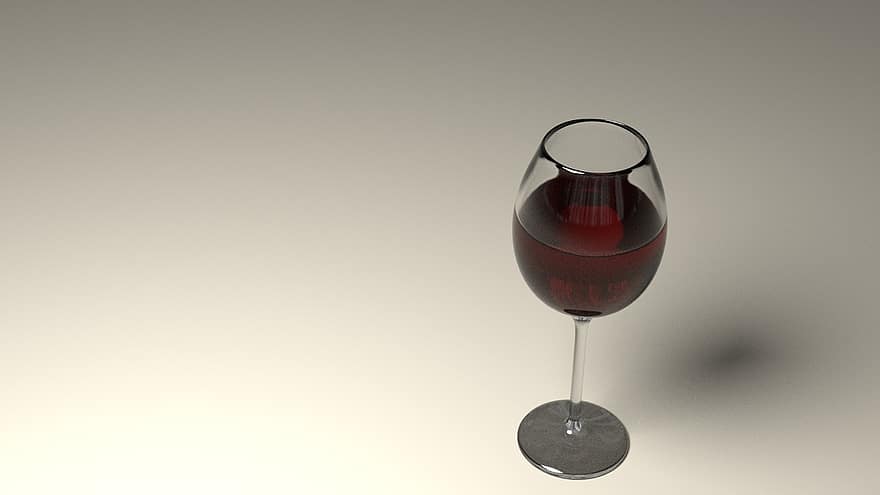 نبيذ ، زجاج