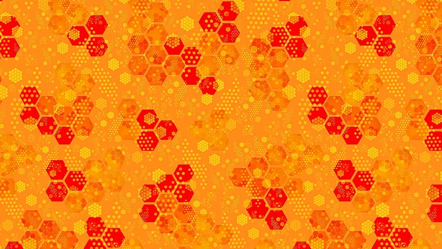 Honeycomb, Background, Pattern, Abstract, Rosh Hashanah, Jewish New Year, Honey, Hexagon, Hive, Beehive, Golden