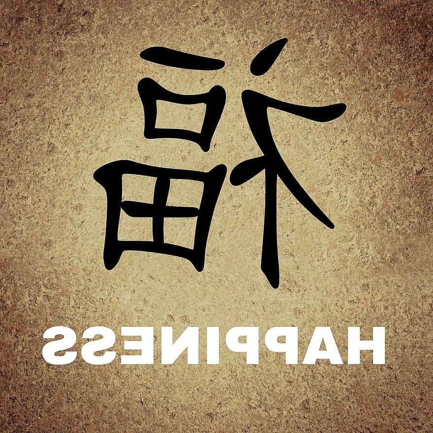 Çince, karakterler, arka fon