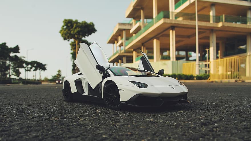 Lamborghini Aventador, mașină model, mașină, model, jucărie, mașină de jucărie, jucărie de jucărie, auto, vehicul, Jucărie sub presiune, Autoart