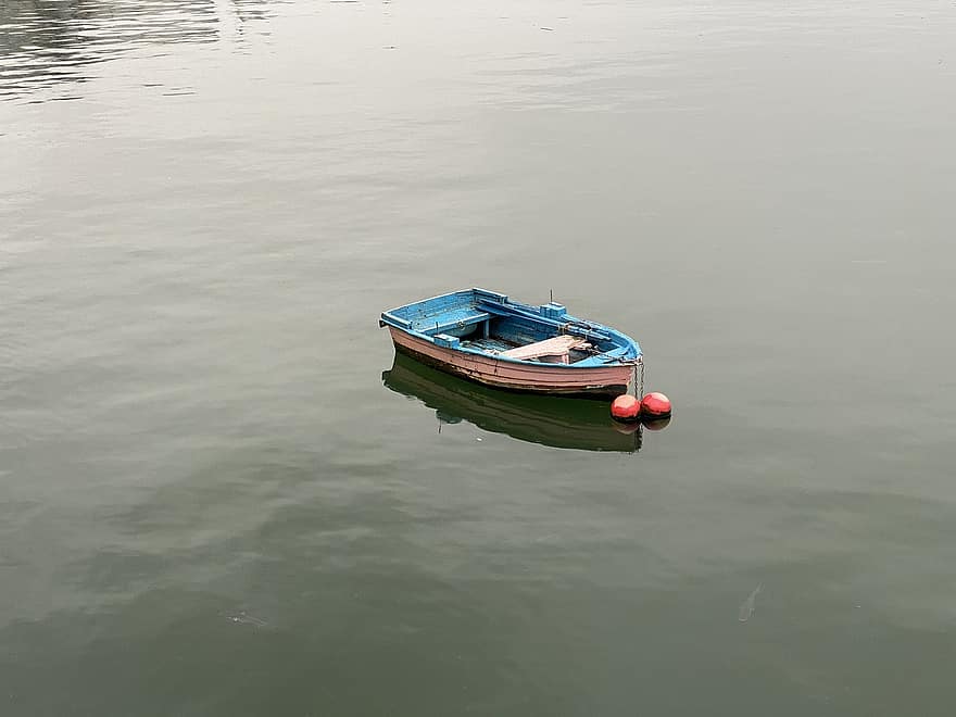 Sea, Boat, Rowboat, Ocean
