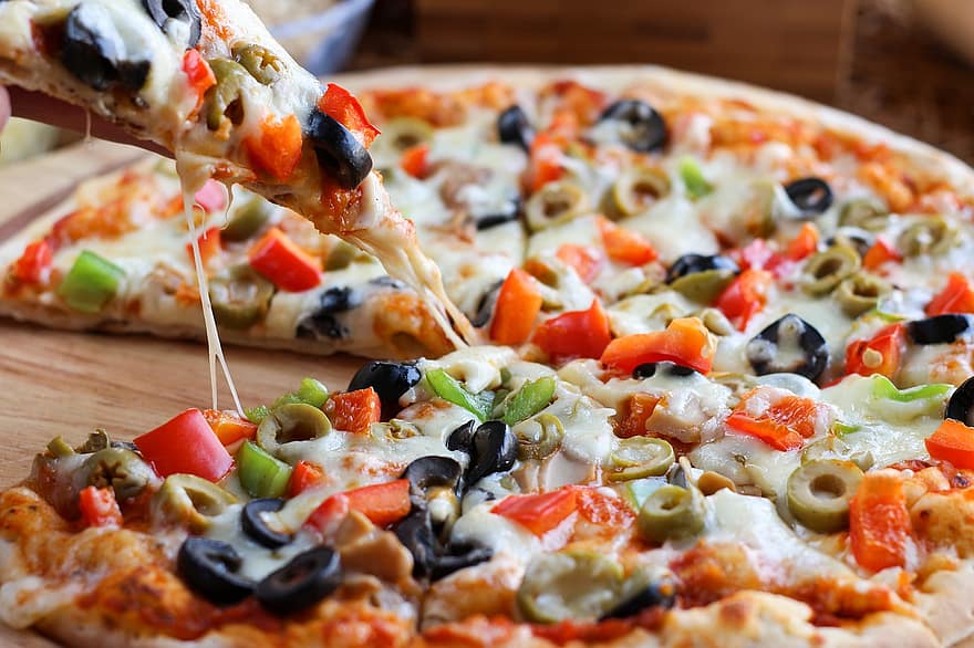 Pizza, Food, Cheese, Italian, Delicious, Baking, Lunch, Meal, Dinner, Cooking, Kitchen