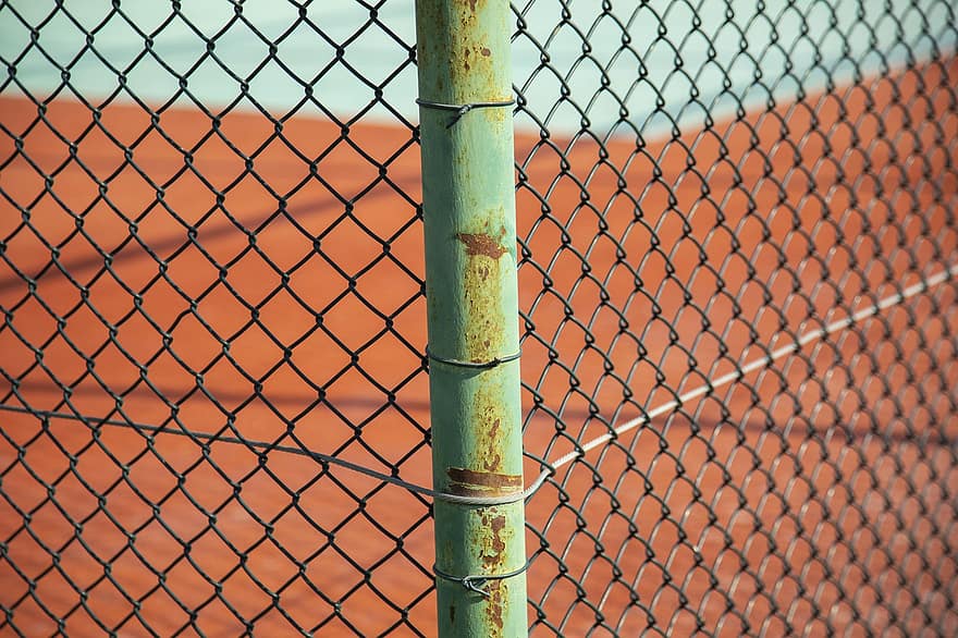 Tennis, Court, Area, Sports, Daniel, Ground, Game, Wire, Engel, Abstract, Close