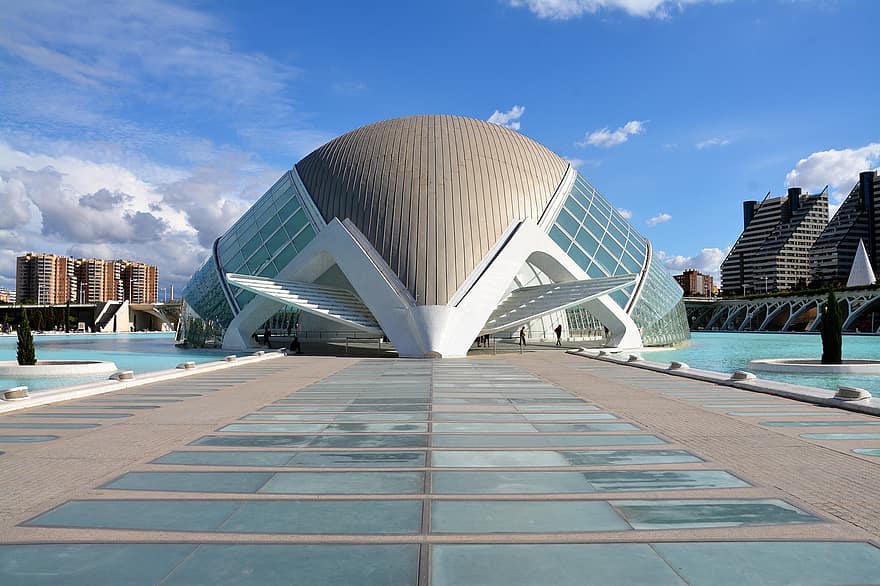 Valencia, polku, 3d, elokuva, arkkitehtuuri, kuuluisa paikka, moderni, rakennuksen ulkoa, rakennettu rakenne, kaupunkikuvan, pilvenpiirtäjä