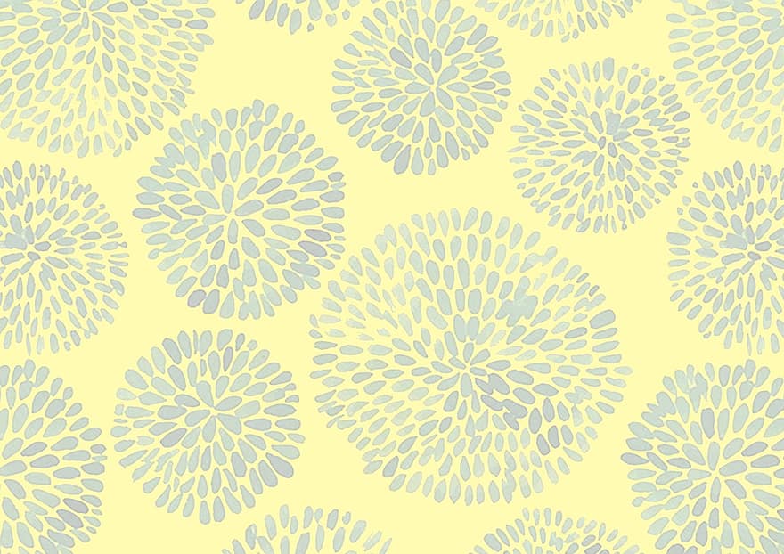 Blue And Yellow, Yellow Background, Floral, Summer, Yellow, Blue, Design, Spring, Flower, Color, Holiday