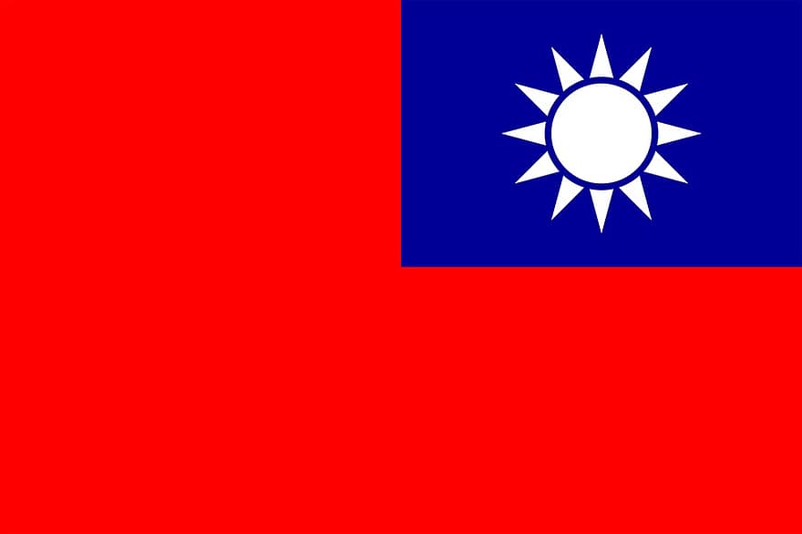 Čínská olympijská vlajka Taipei, erb, znaky