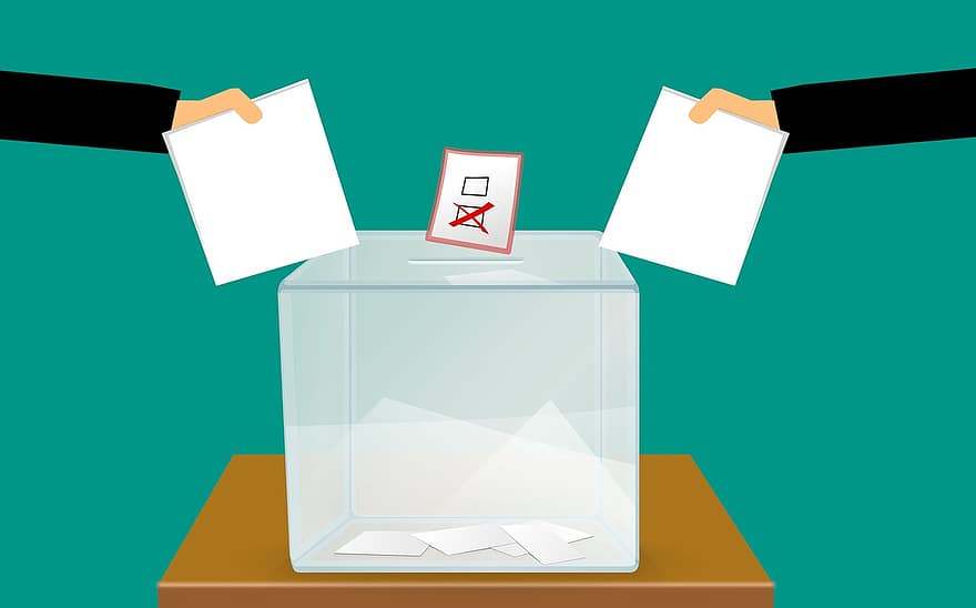 głosować, głosowanie, pudełko, papier, wybór, wybierać, obywatel, poufność, decyzja, demokracja, wybory