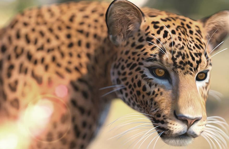 jaguar, Jaguaren i den brasilianska, uns, djur-, däggdjur, exotisk, kattdjur, farlig, jägare, natur, vild