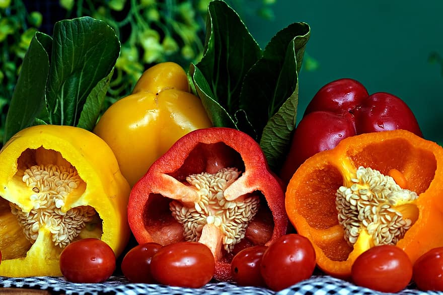 Vegetable, Bell Pepper, Healthy, Organic