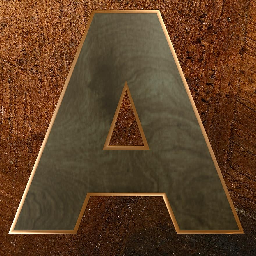 houten brief, brief, hout, houten, alfabet, Alfabetletters, boekdruk, tekens