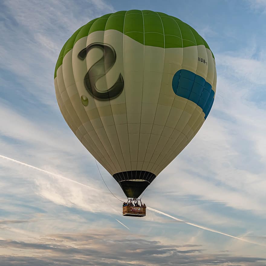 globus d'aire calent, aventura, cel, viatjar, globus, volant