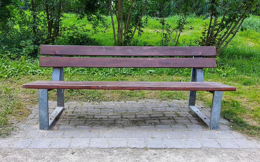 parco, panchina, posto a sedere