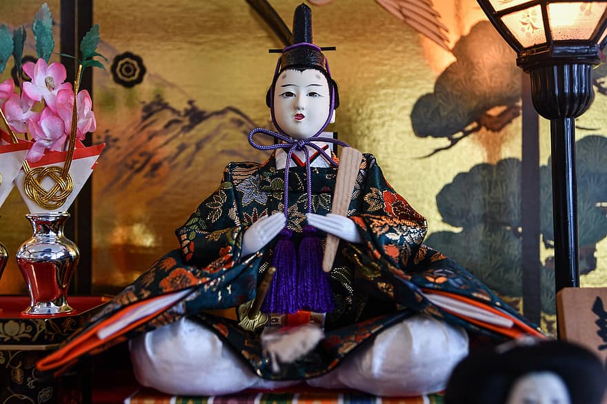 Nukkefestivaali, Japani, japanilainen perinne, japanilainen kulttuuri, viljelmät, koriste, istuva, uskonto, juhla, söpö, miehet