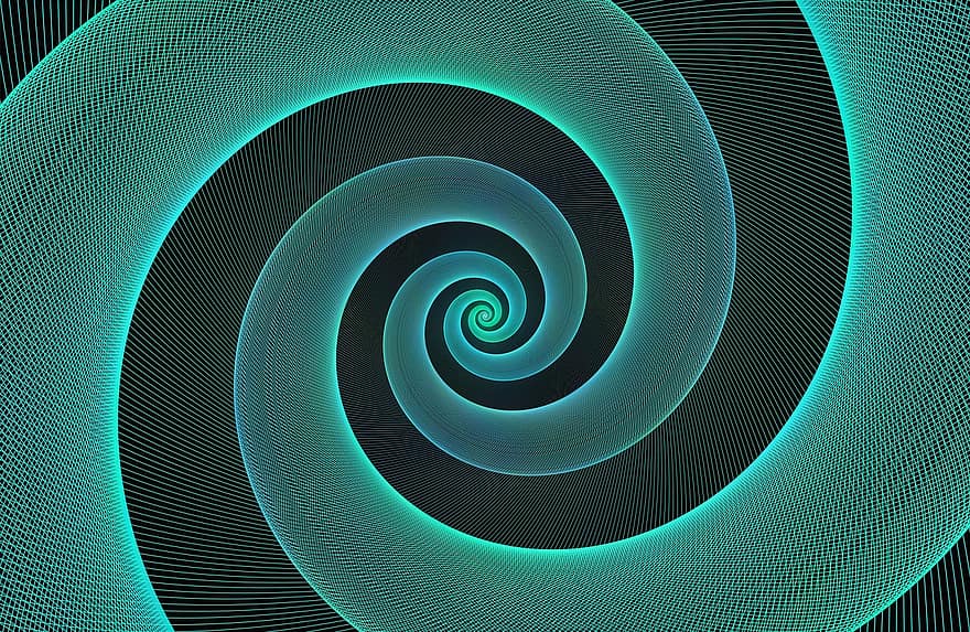 spirală, cyan, albastru deschis, proiecta, fundal, albastru, vârtej, decor, formă, învârti
