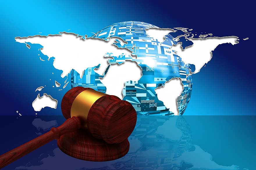 zprávy, zákon, globální, palička, mezinárodní, kontinentech, nařízení