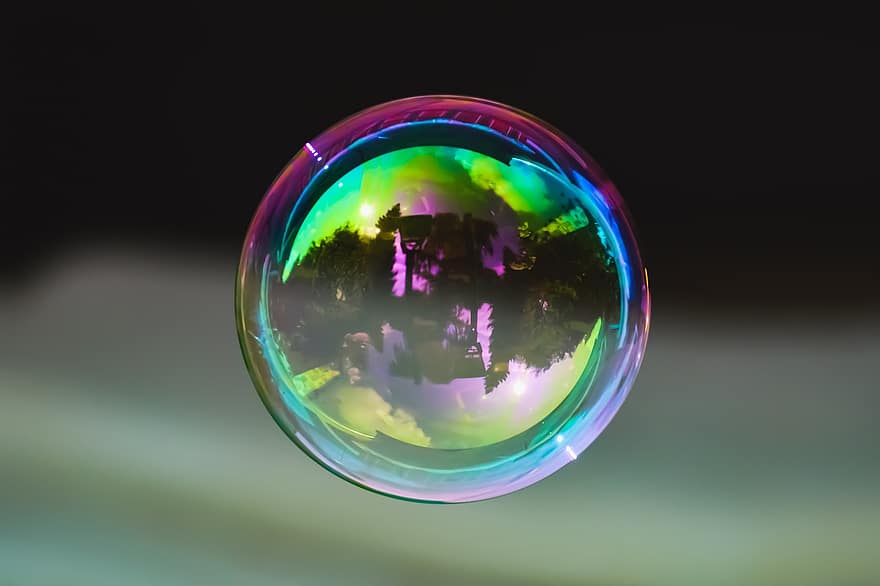 Soap Bubble, Colorful, Ball, Soapy Water, Make Soap Bubbles, Float