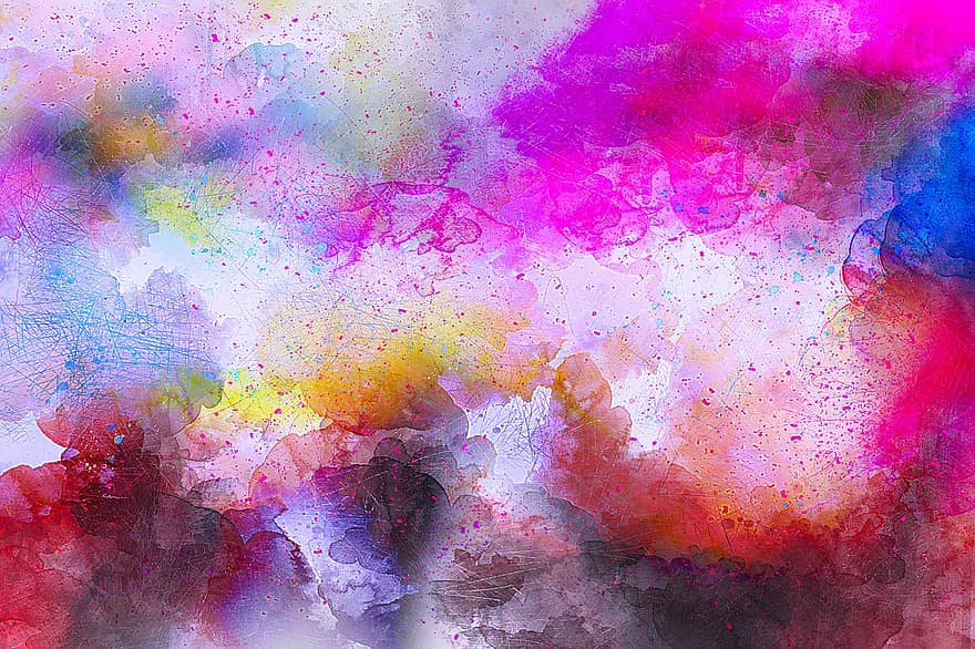 Background, Art, Abstract, Watercolor, Vintage, Colorful, Artistic, Texture, Design, Background Image, Grungy
