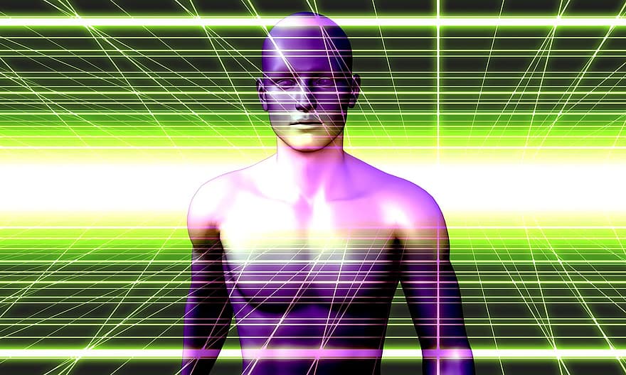 ο άνθρωπος, avatar, τεχνολογία, ψηφιακό, άνδρας, αρσενικός, Αρσενικό Avatar, τεχνητή νοημοσύνη