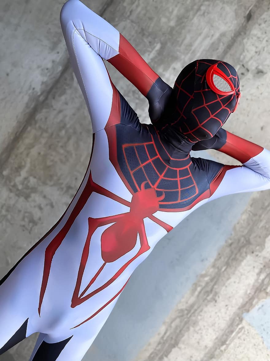 человек-паук, косплей, костюм, супергероя