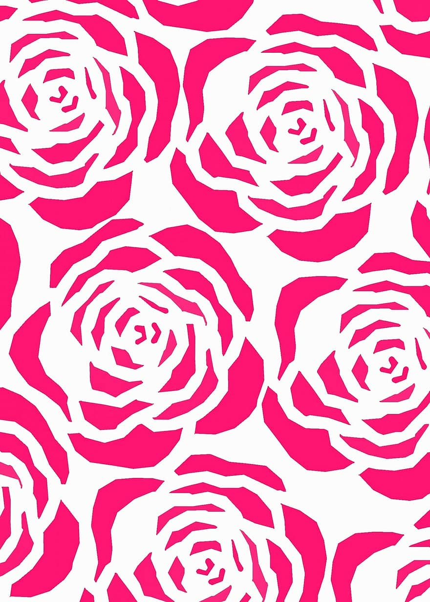 heiß, Rosa, hell, Blumen-, Blume, Zinnie, Blütenblätter, Gliederung, Hintergrund, Muster, Design