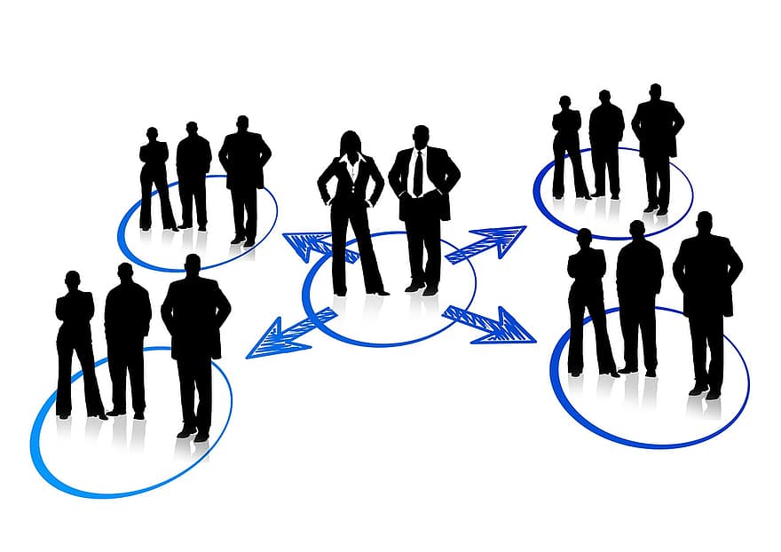 reţea, oameni de afaceri, circuit, rețele, uman, comunitate, societate, Afaceri, companie, termen, concept