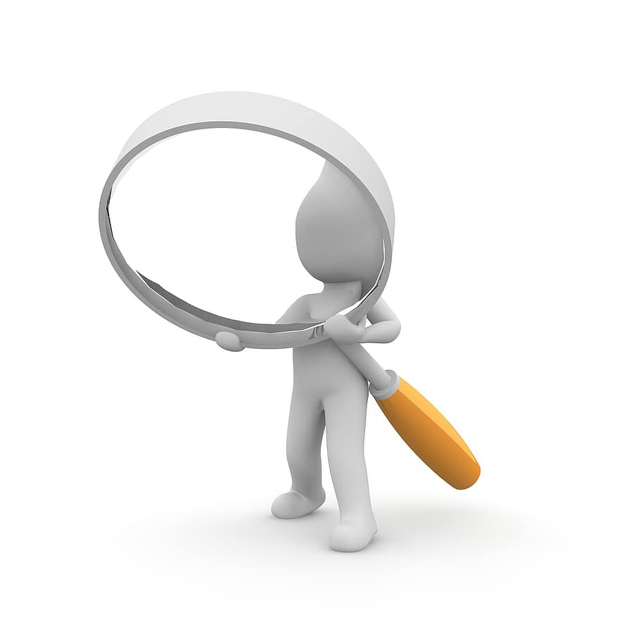 Magnifying Glass, Search, To Find, To Watch, Increase, Magnification, Glass, Data Search, Investigation, Explore, Detective