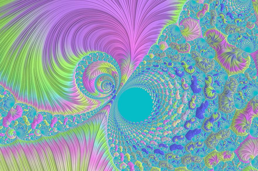 fractal, mīksts, piedāvājumu, pastelis, fona, romantisks, struktūru