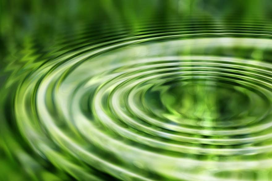 Waves, Concentric, Waves Circles, Water, Circles, Rings, Arrangement, Background Image, Background, Element, Relaxation