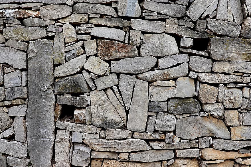 mur, mur de pierres sèches, bâtiment, tradition, Provence, France, gard, texture, beauté, Naturel, les articulations