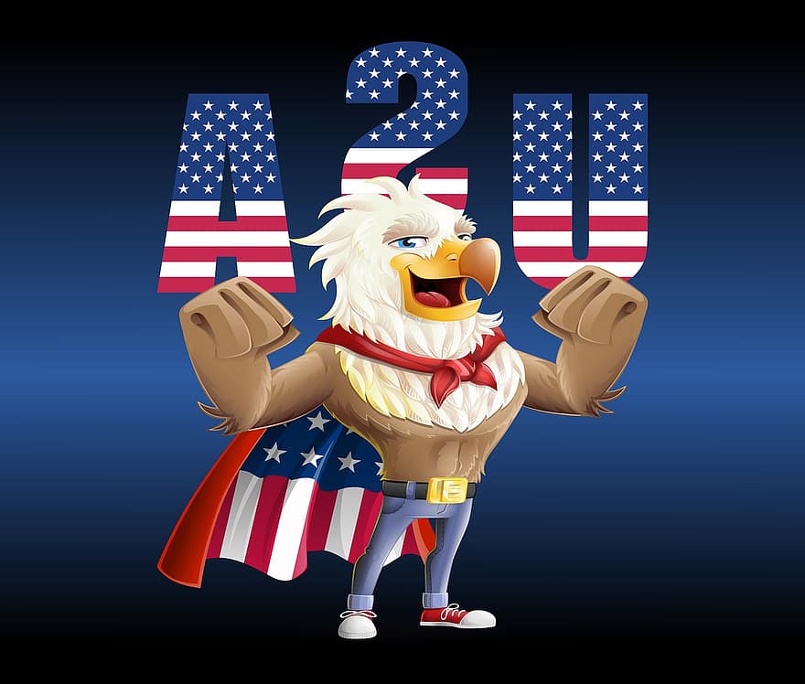 Verenigde Staten van Amerika, Verenigde Staten, Amerikaanse vlag, patriot, 4 juli, sterren en strepen, Onafhankelijkheidsdag, vier juli, dom, patriottisme, illustratie