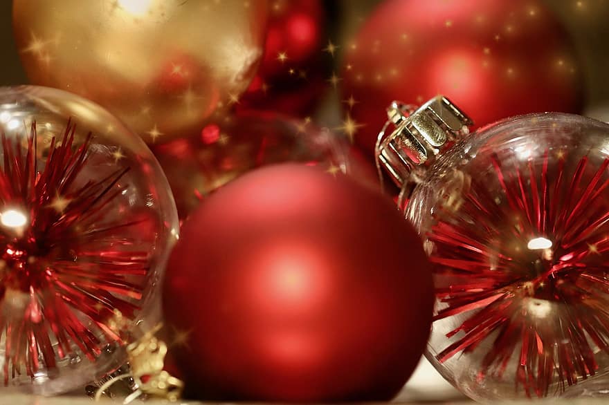 pernak-pernik natal, dekorasi pohon, dekorasi Natal, hari Natal, bola natal, dekorasi, hiasan Natal, perayaan, latar belakang, merapatkan, berkilau