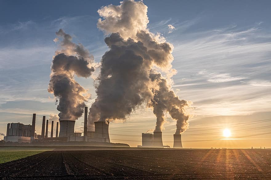 электростанция, бурый уголь, загрязнение воздуха, угольная электростанция, co2, мелкая пыль, углекислый газ, выбросы, Парниковые газы, глобальное потепление, изменение климата
