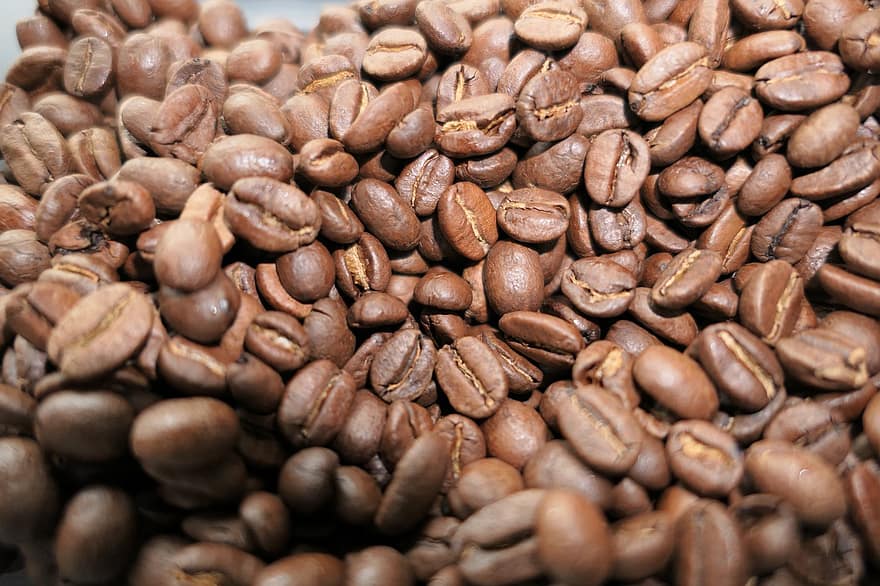 kaffe, kaffebønner, koffein, aroma, cafe, stimulans, aromatisk