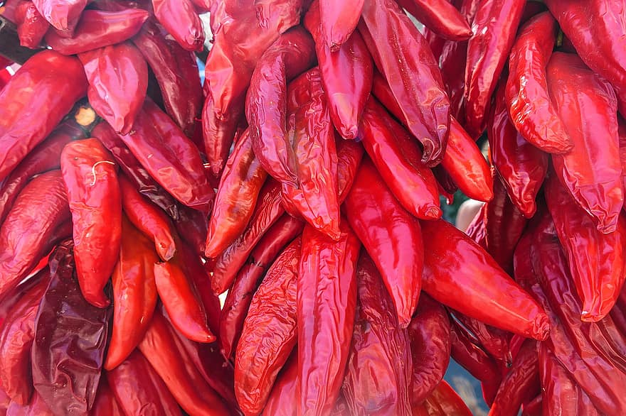 chili peppers, grønnsaker, krydret, pueblo, Chile og Frijoles Festival