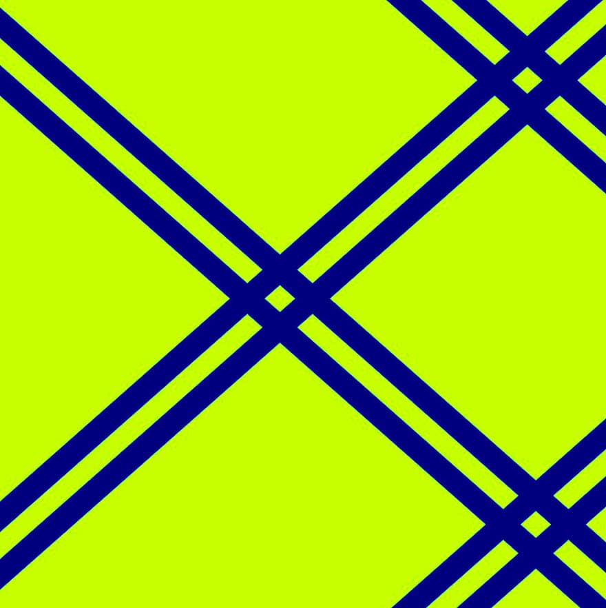 Stripes, Angular, Diagonal, Lime Green, Green, Cobalt, Blue, Navy, Background, Backdrop, Design