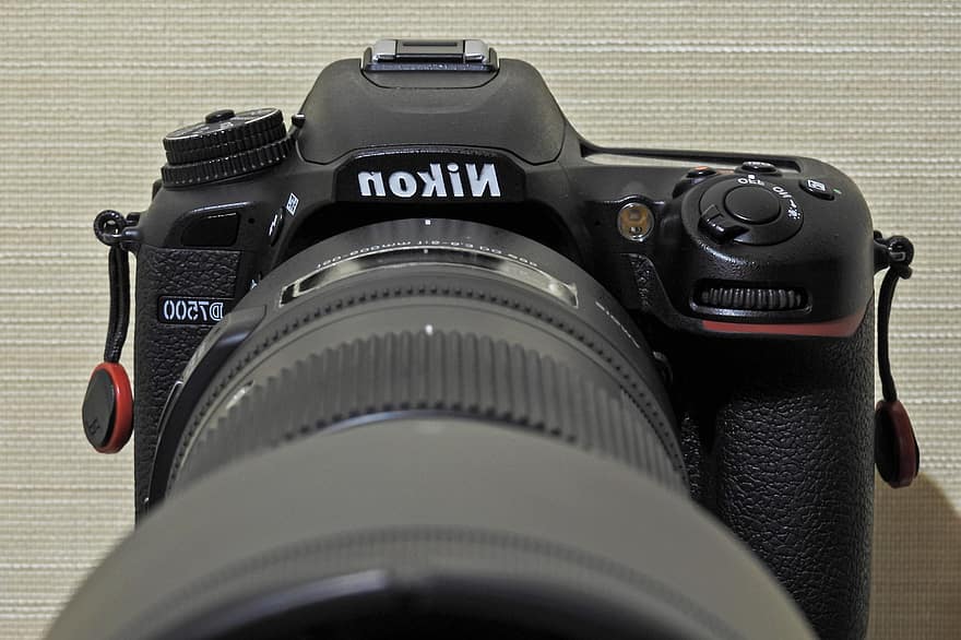 caméra, appareil photo numérique, slr numérique, lentille, équipement de caméra, Nikon, sigma, optique