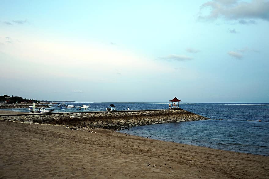 плаж, Бали, остров, океан, море, пясък, лято, брегова линия, вода, почивки, син