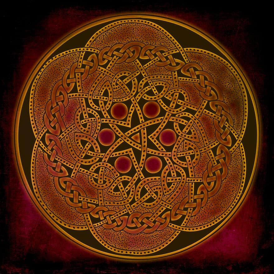 Celtic, Spiritual, Pattern, Art