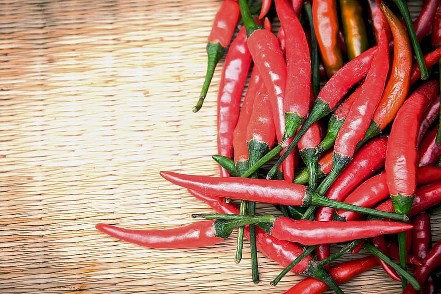 Chili Pepper, Organic, Spicy, Hot, Flavor, Seasoning, Ingredient, Pepper