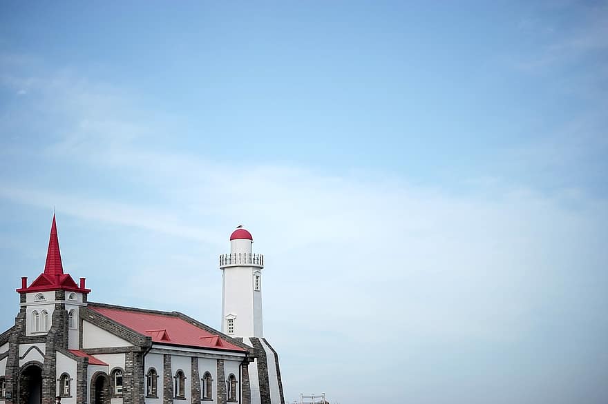 Lighthouse, Beacon, Travel, Tourism, Coast, Busan, Korea, Gijang-gun
