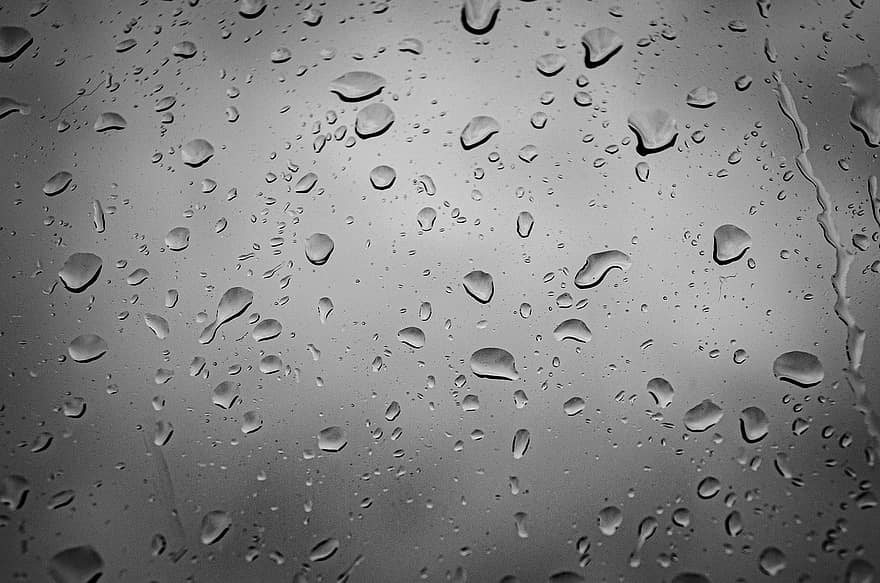 regn, fönster, vatten, bakgrund, tapet, väder, våt