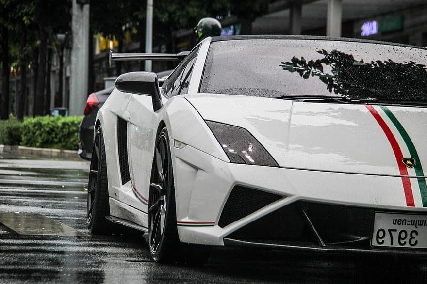 Lamborghini Gallardo, voiture de sport, route, rue, voiture, voiture de luxe, véhicule, supercar, auto, Lamborghini, gallardo