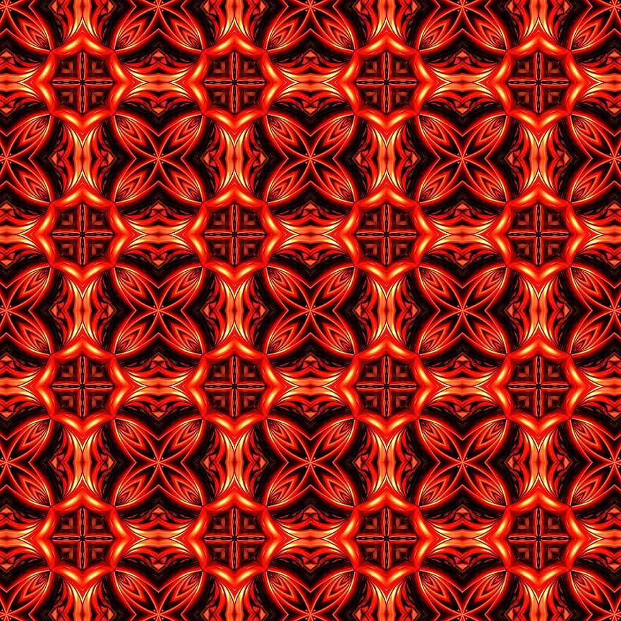 rood patroon, achtergrond textuur, structuur, patroon, hel, brand, naadloos, kleur